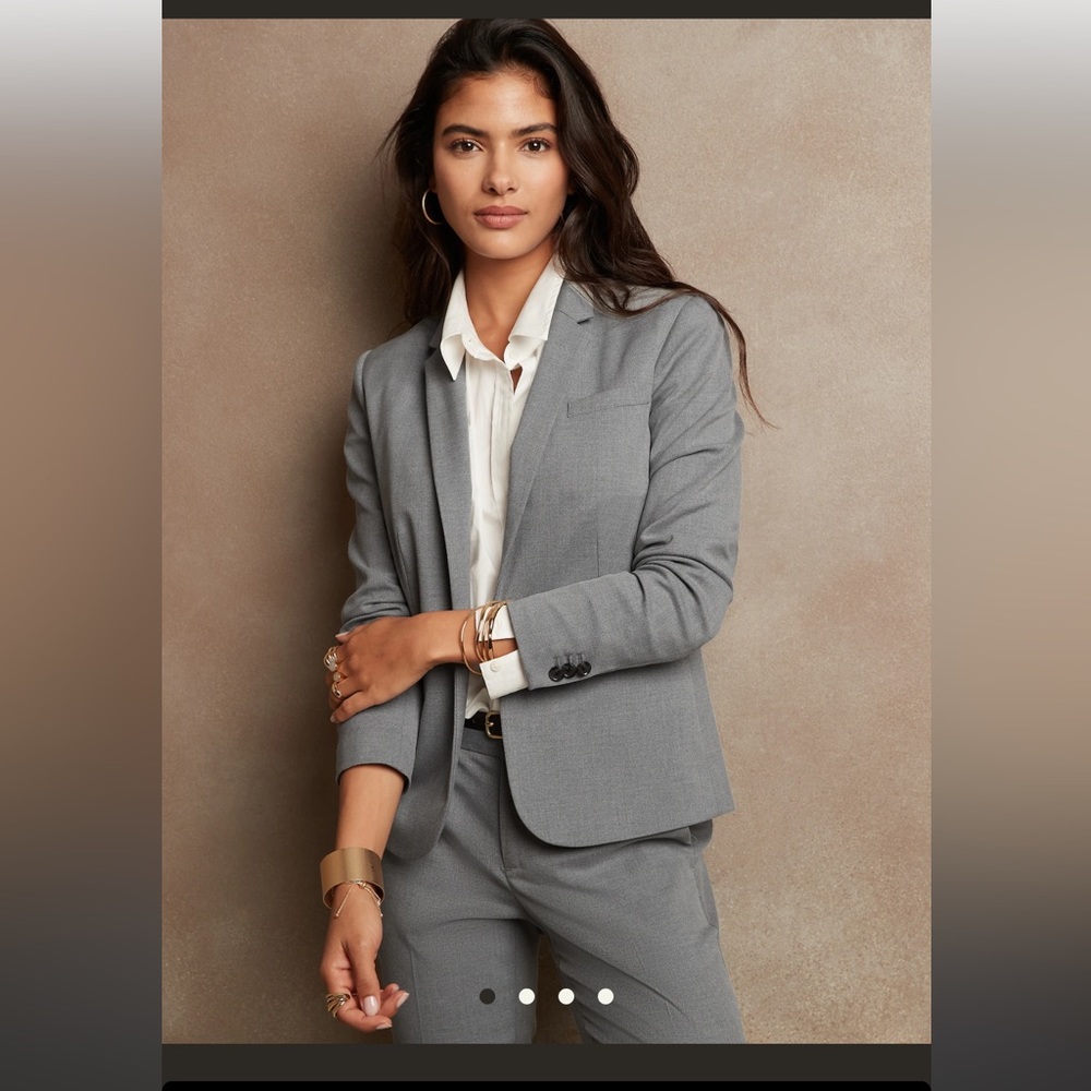 Grey blazer. Never been worn!